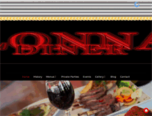 Tablet Screenshot of colonnadediner.com